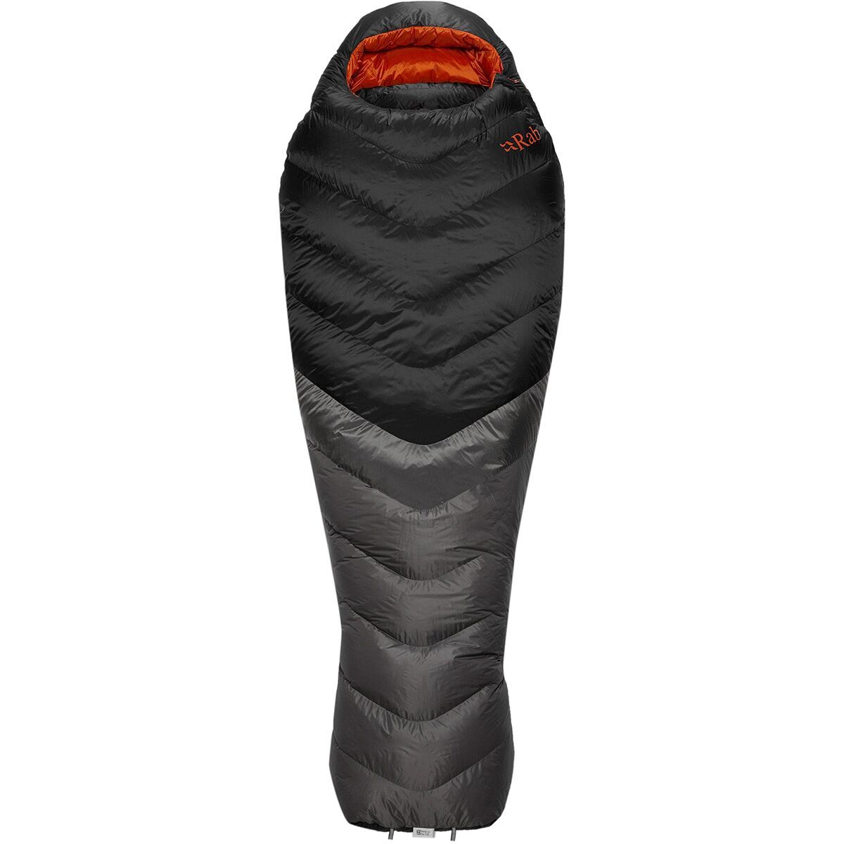 Image of Rab Neutrino Pro 700 Sleeping Bag: 5F Down Granite, Reg/Left Zip