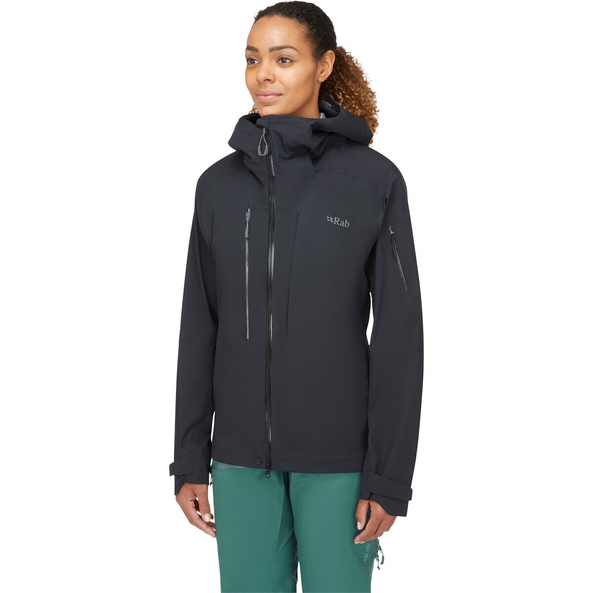 Image of Rab Khroma Kinetic Jacket - Women's Black, XS