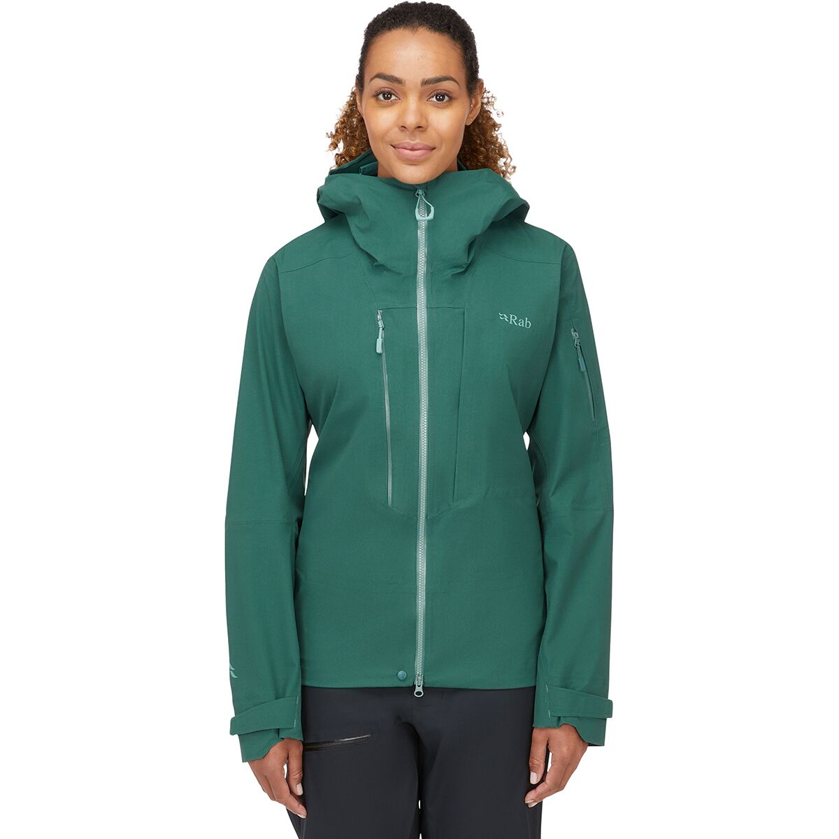 Rab Rab Khroma Kinetic Jacket - Women's Green Slate, L