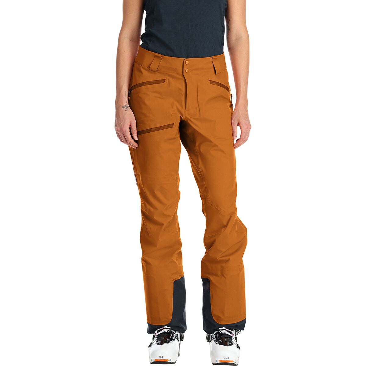 Image of Rab Khroma Kinetic Pant - Women's Marmalade, S/Reg