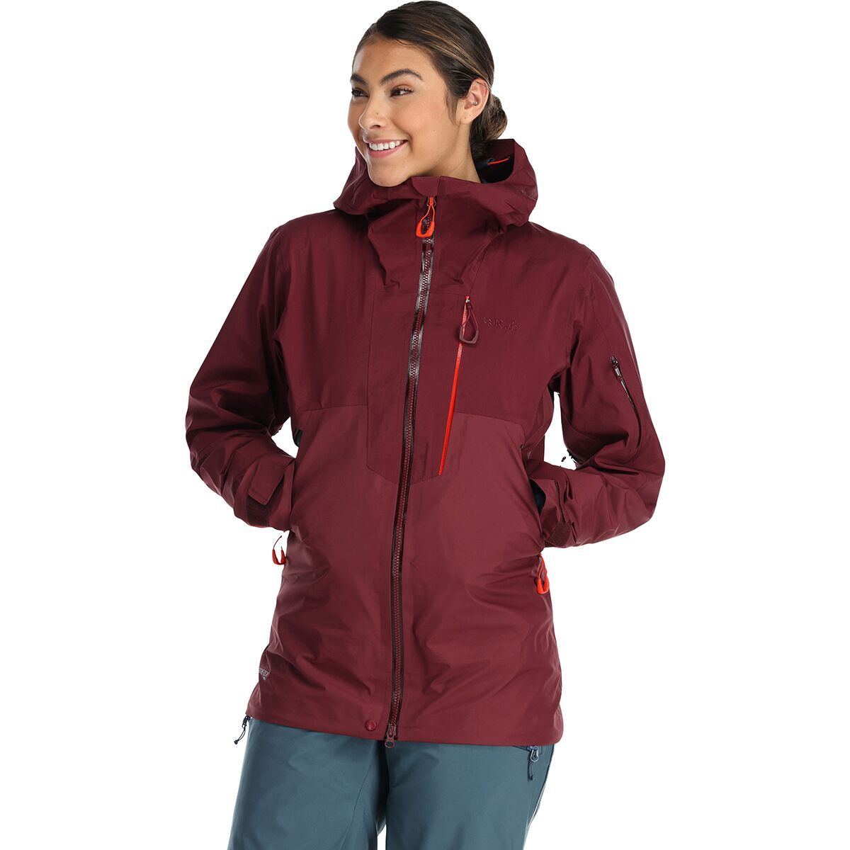 Image of Rab Khroma Latok GTX Jacket - Women's Deep Heather, XL