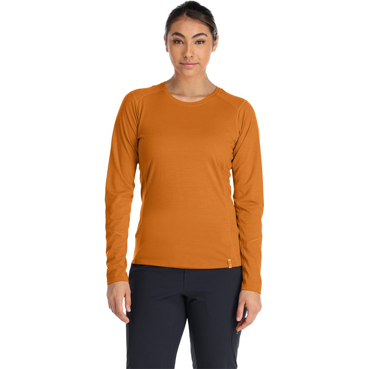 Image of Rab Syncrino Base Long-Sleeve T-Shirt - Women's Marmalade, L