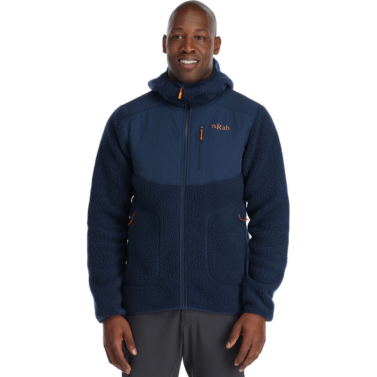Rab Outpost Hooded Jacket - Men's Deep Ink, S