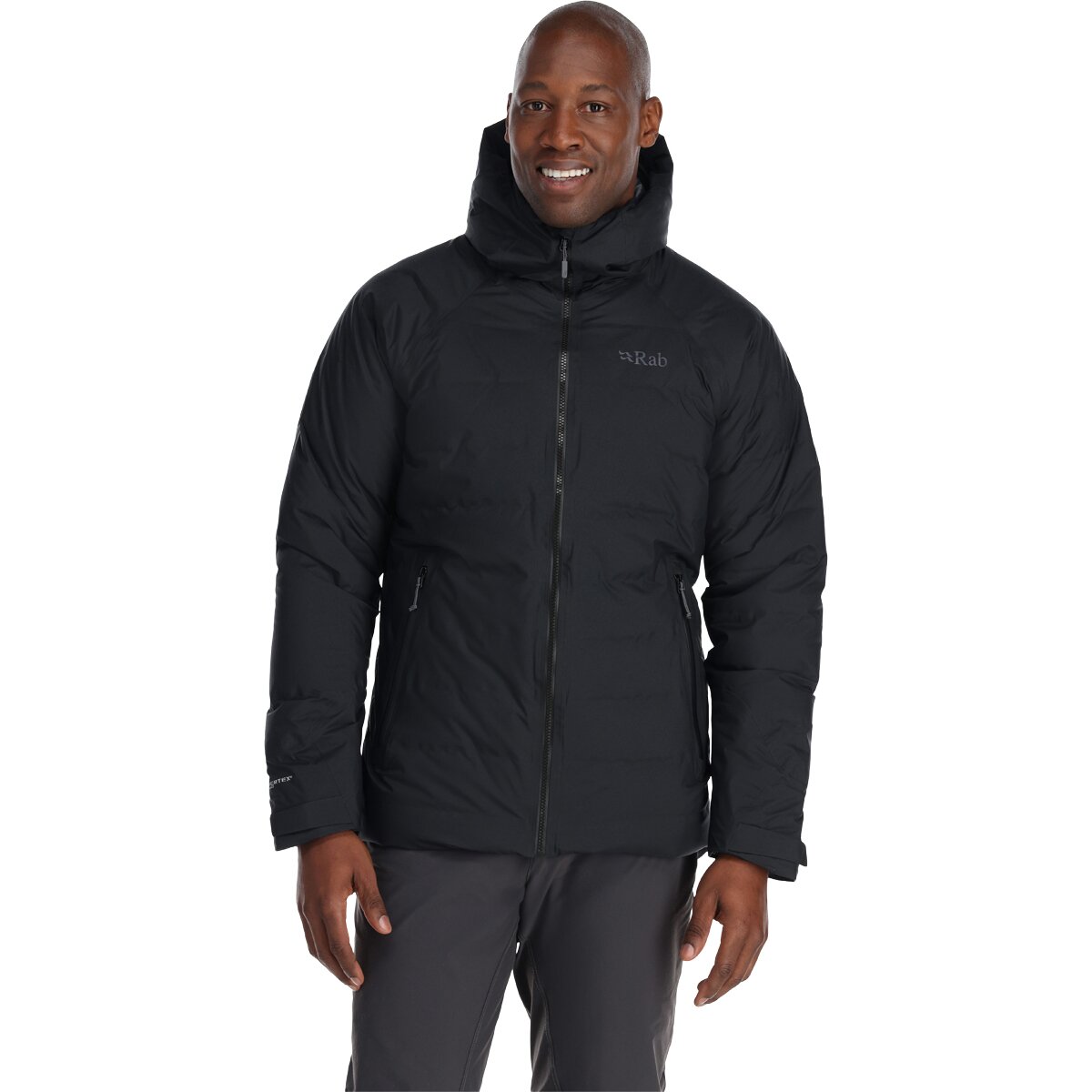 Image of Rab Valiance Jacket - Men's Black, S