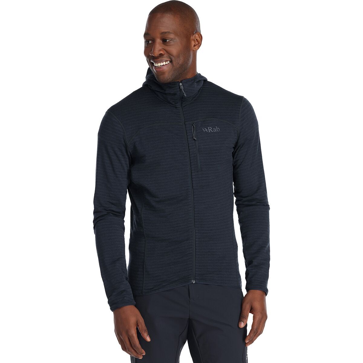 Image of Rab Ascendor Light Hooded Jacket - Men's Beluga, XL