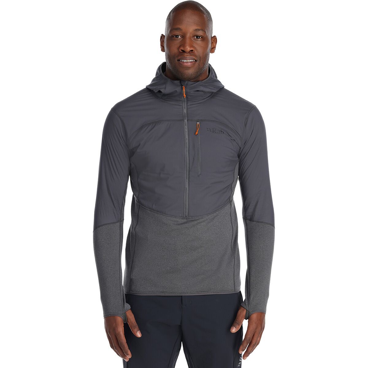Rab Ascendor Summit Hooded Jacket - Men's Graphene, M