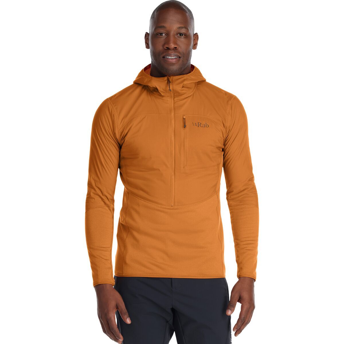 Rab Ascendor Summit Hooded Jacket - Men's Marmalade, XL