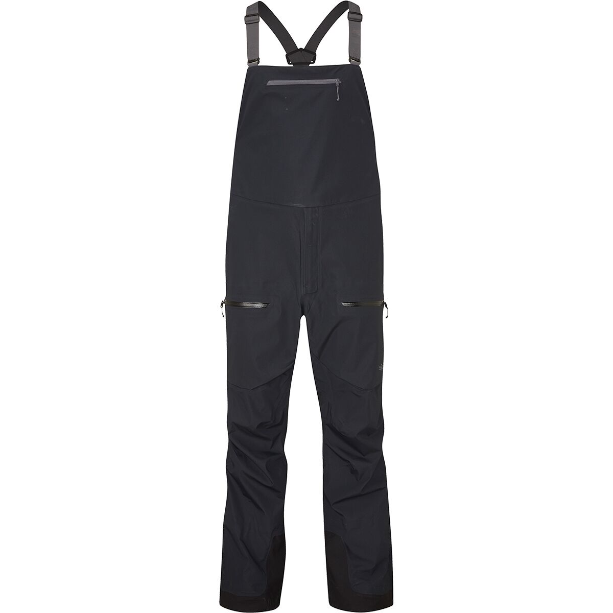 Image of Rab Khroma Kinetic Bib Pant - Men's Black, S/Reg