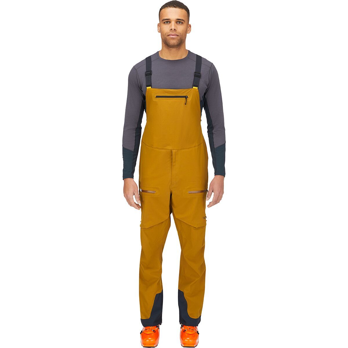 Rab Khroma Kinetic Bib Pant - Men's Footprint, XXL/Reg