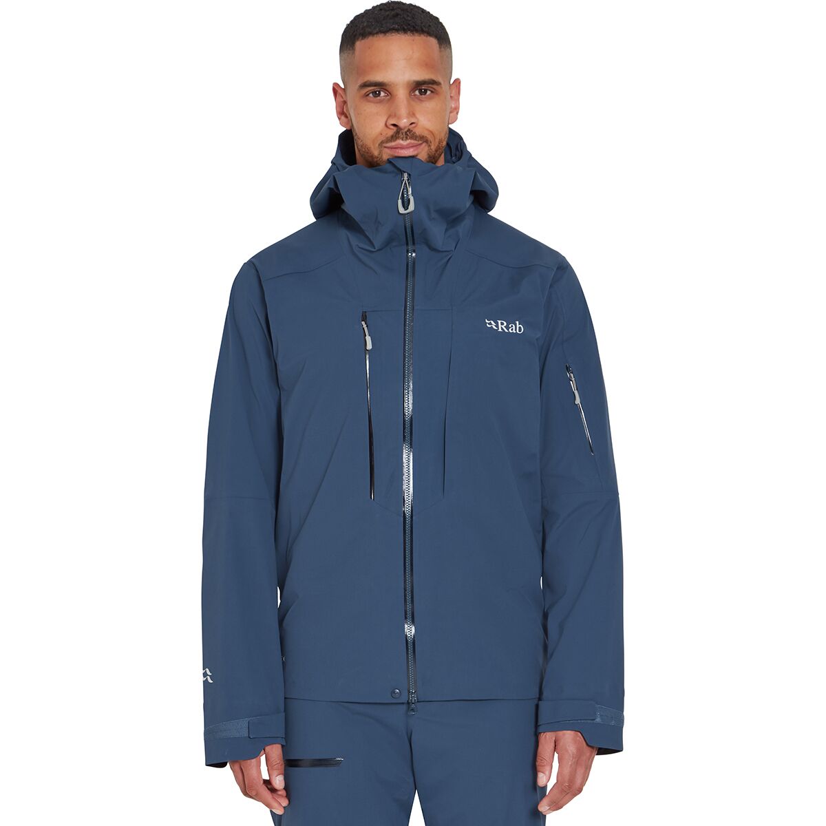 Image of Rab Khroma Kinetic Jacket - Men's Tempest Blue/Black, M