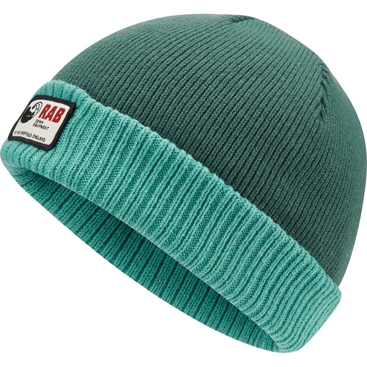 Rab Rab Essential Beanie Green Slate/Glacier Blue, One Size - $35.00 at Backcountry.com