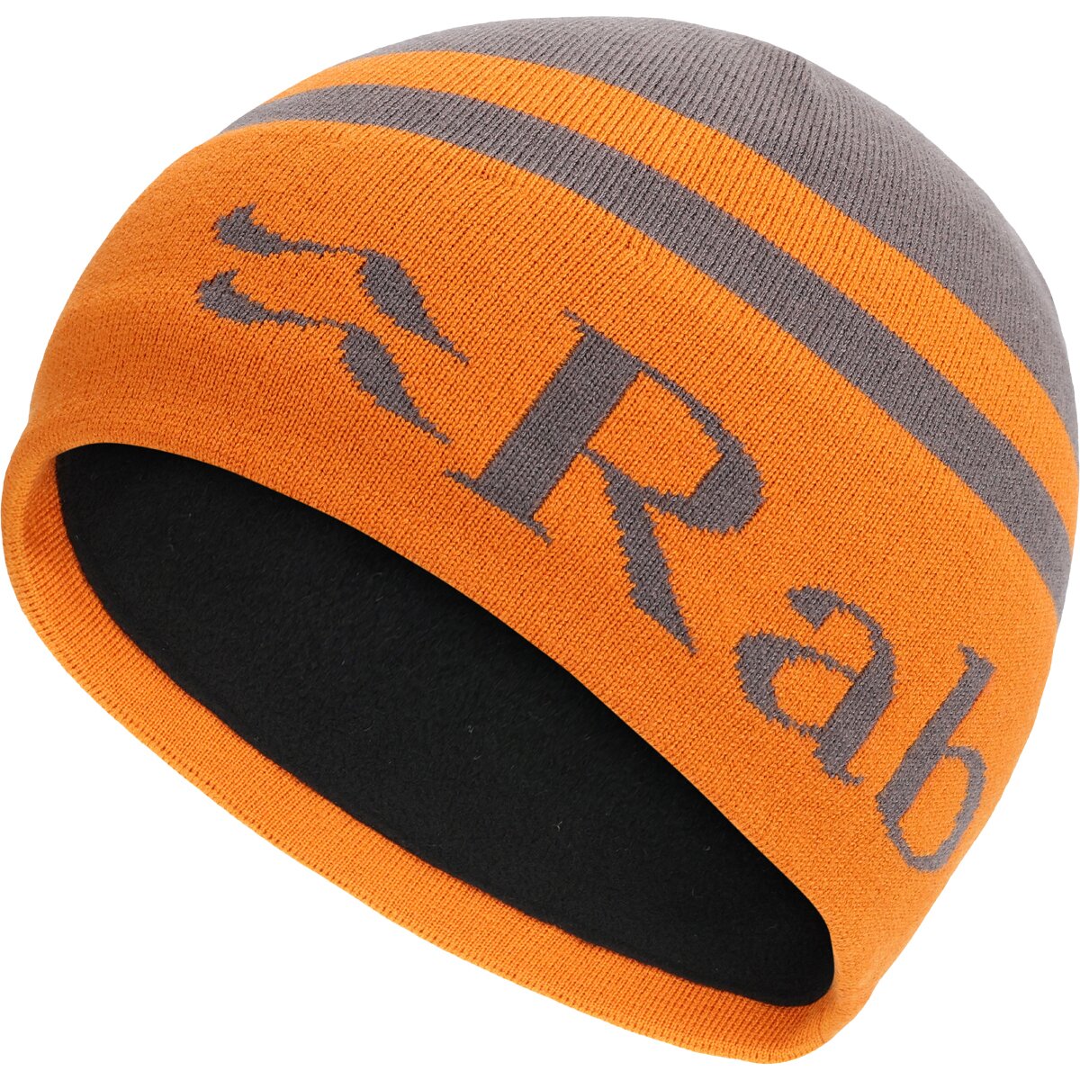 Image of Rab Logo Band Beanie Graphene/Marmalade, One Size