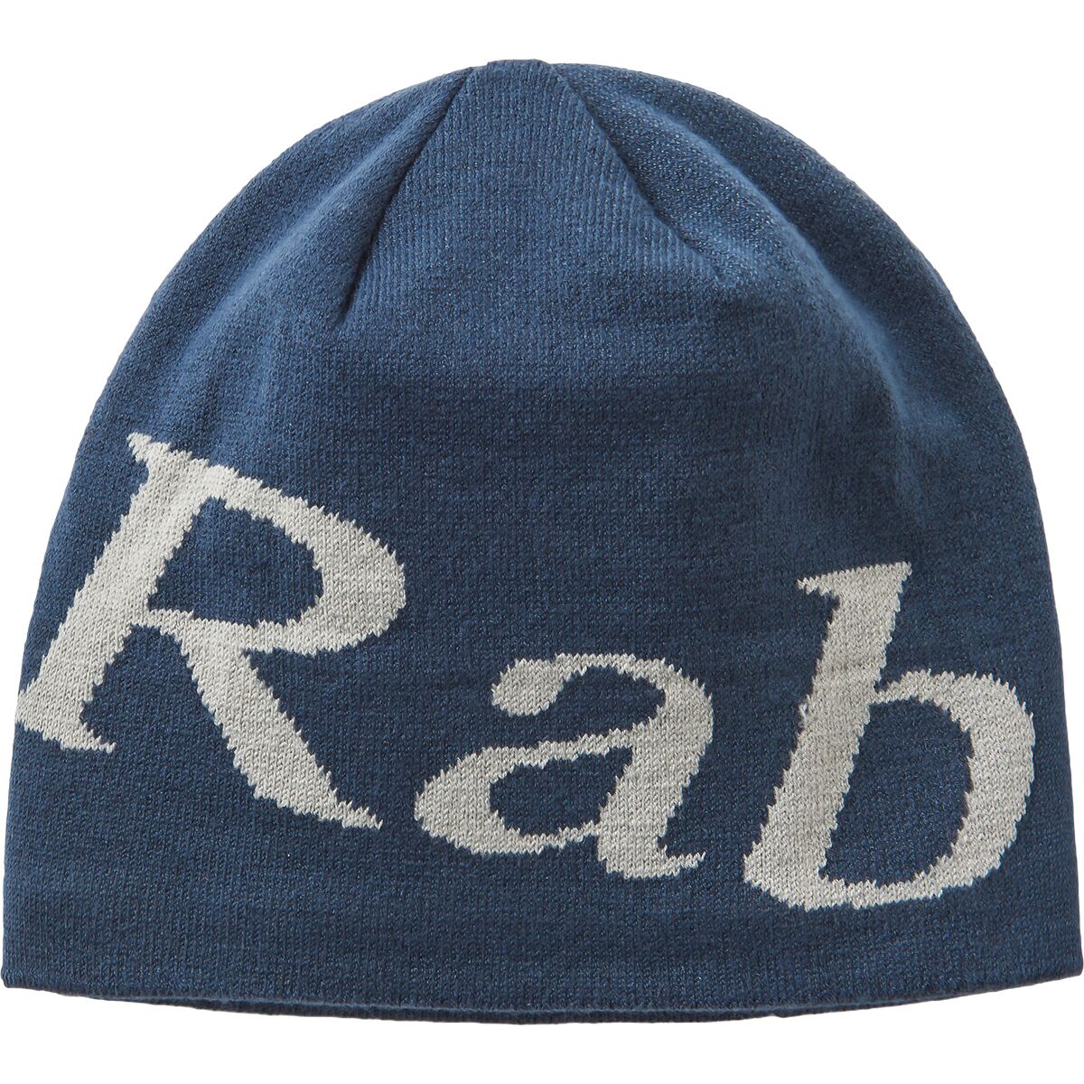 Image of Rab Logo Beanie Tempest Blue/Light Zinc, One Size