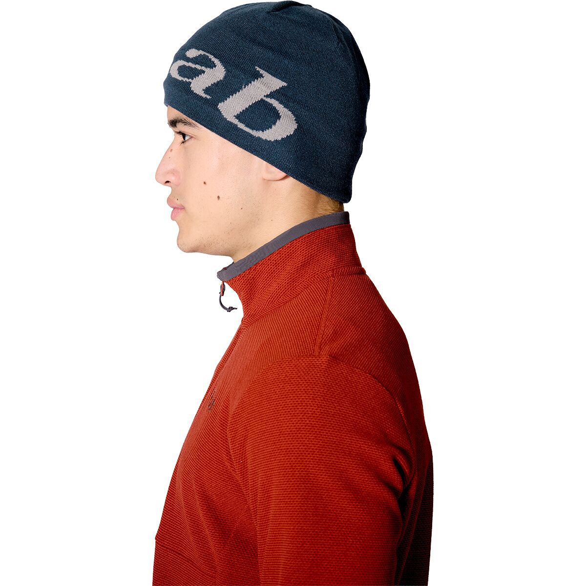 Rab Logo Beanie in Anthracite/Granite - The Outdoor Depot