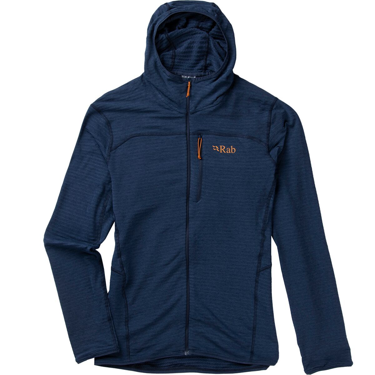 Rab Ascendor Light Hoodie - Men's Deep Ink (Marmalade), XL