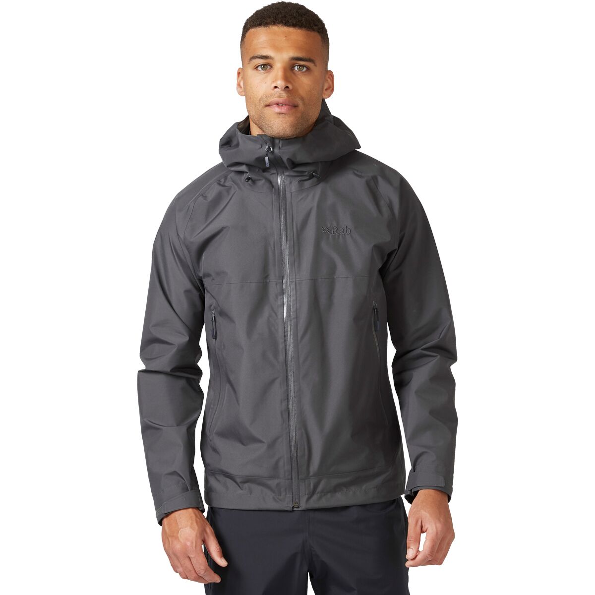 Pre-owned Rab Namche Gore-tex Paclite Jacket - Men's In Graphene