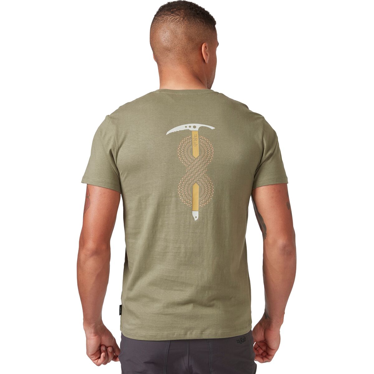Rab Rab Stance Axe T-Shirt - Men's Light Khaki, S