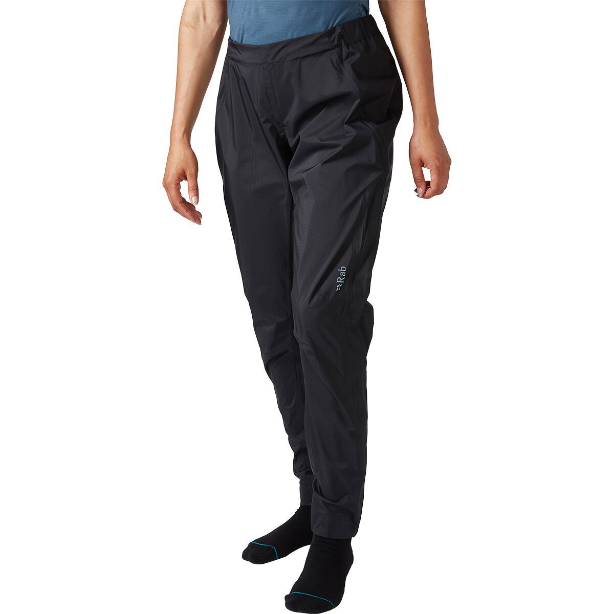 Image of Rab Cinder Downpour Pant - Women's Black, M