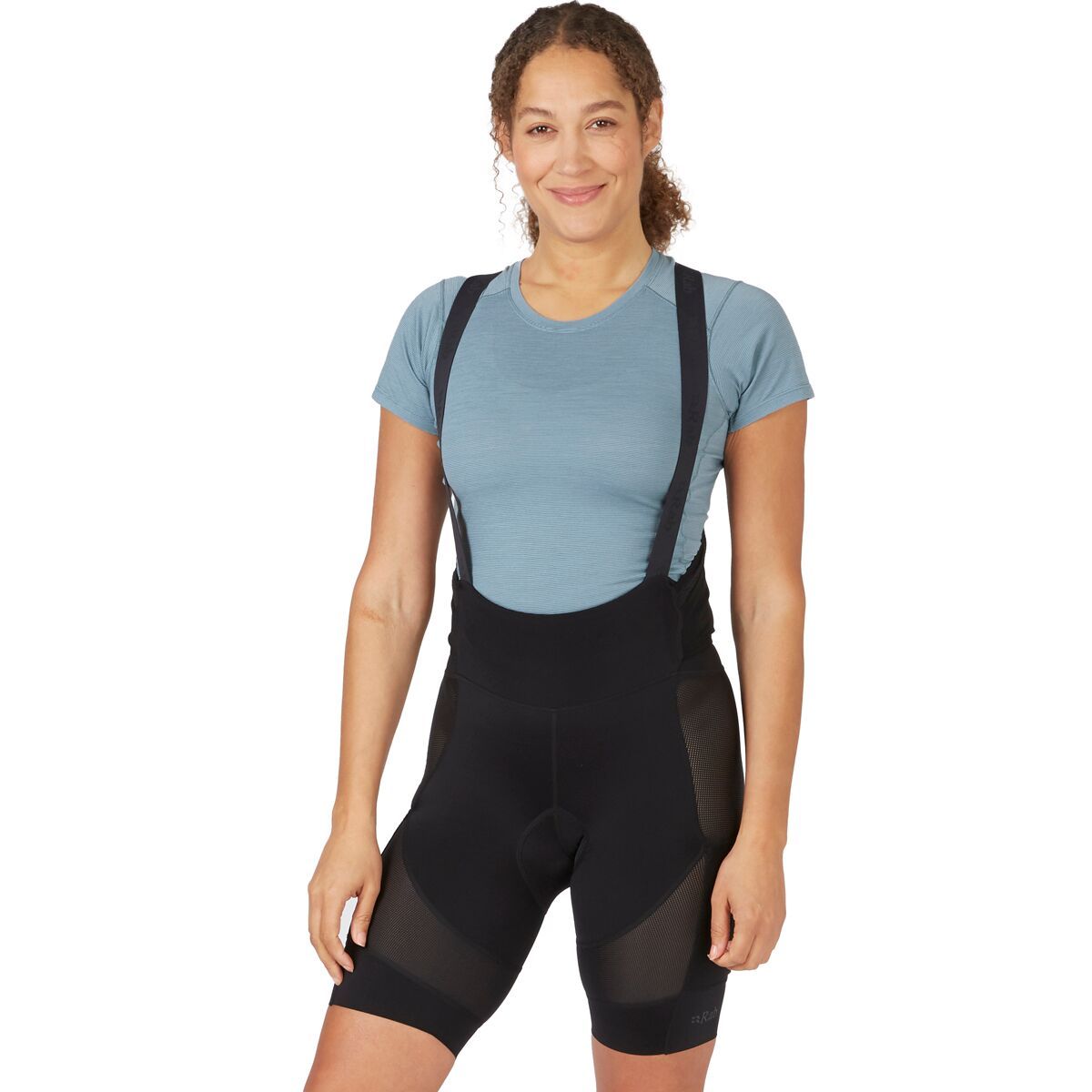 Image of Rab Cinder Liner Bib Short - Women's Black, M