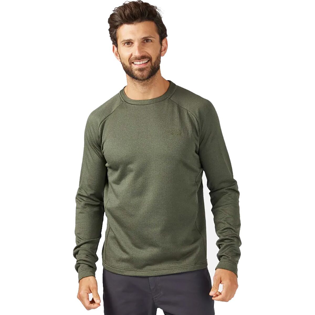 Image of Rab Graviton Crew - Men's Army, XXL