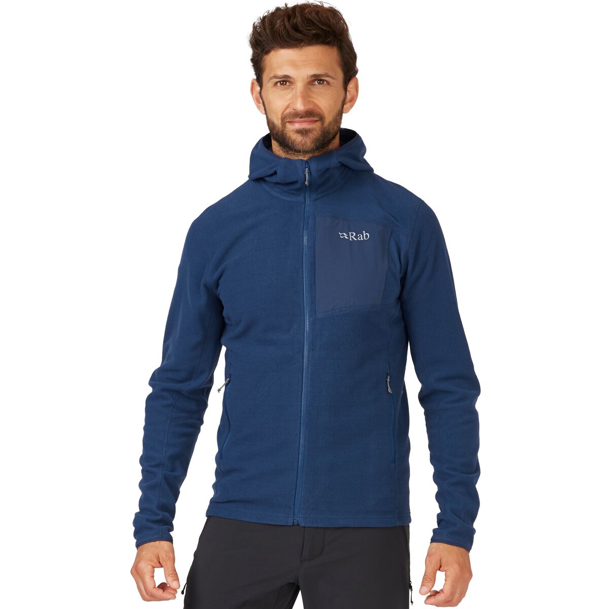 Image of Rab Tecton Hooded Jacket - Men's Deep Ink, L