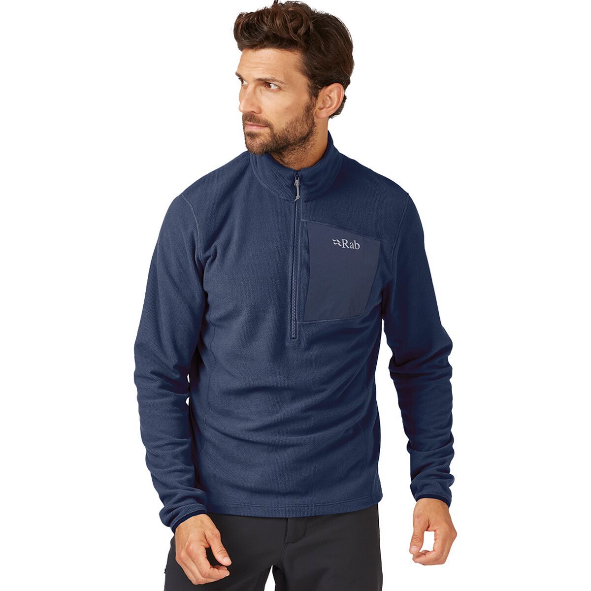 Rab Tecton Pull-On Fleece - Men's Deep Ink, L