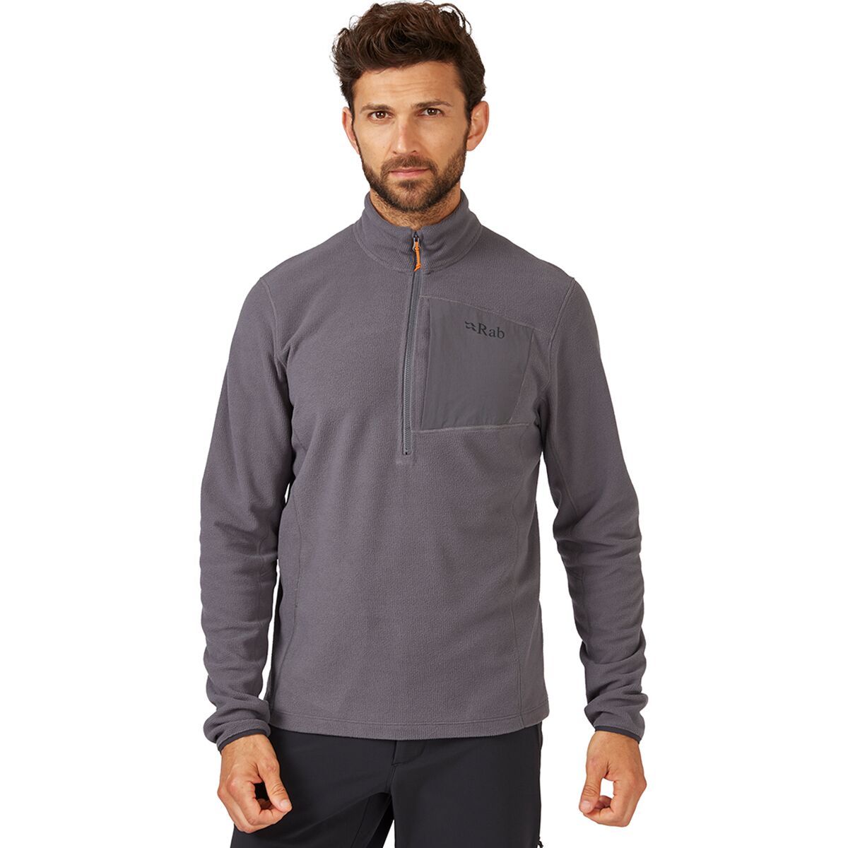 Image of Rab Tecton Pull-On Fleece - Men's Graphene, XL