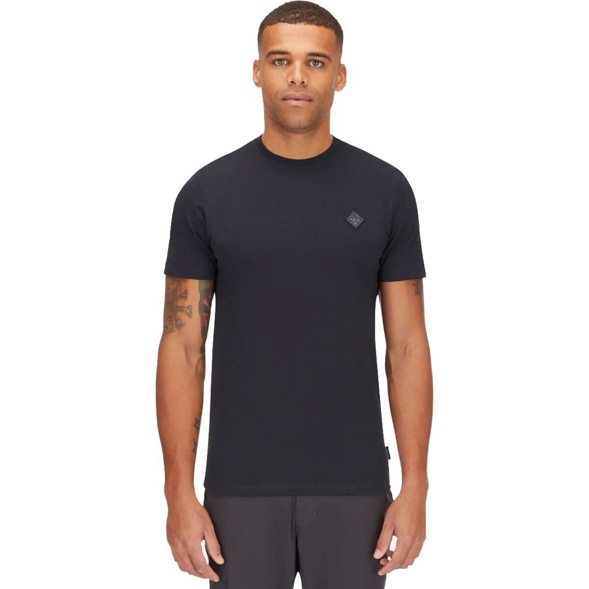 Rab Basecamp Logo Badge T-Shirt - Men's Beluga, S