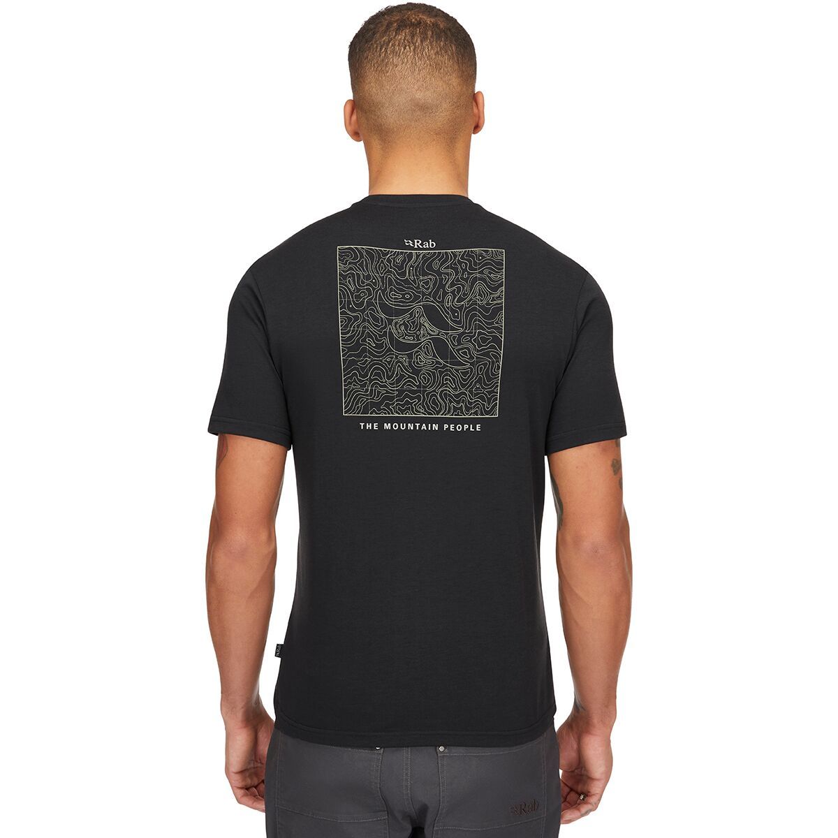 Rab Crimp Elevation T-Shirt - Men's Beluga, L