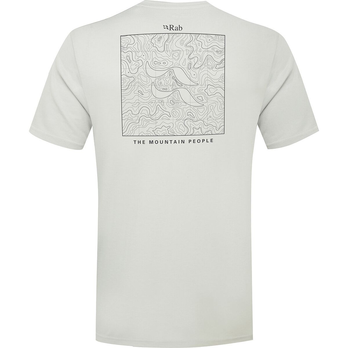 Image of Rab Crimp Elevation T-Shirt - Men's Light Zinc, XXL