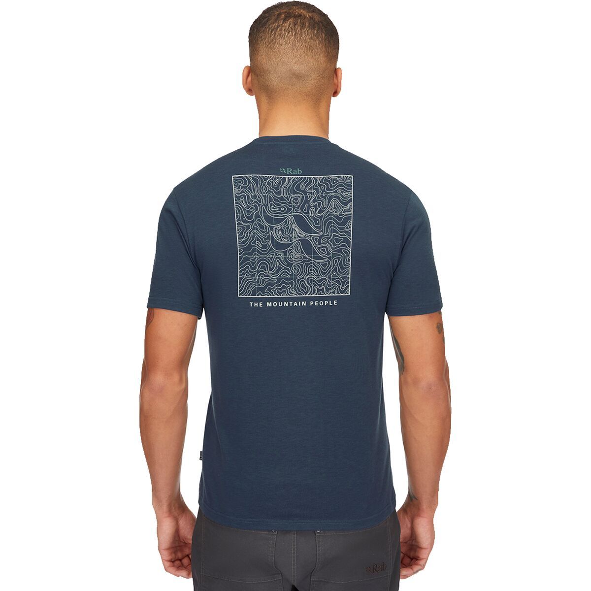 Rab Crimp Elevation T-Shirt - Men's Tempest Blue, S