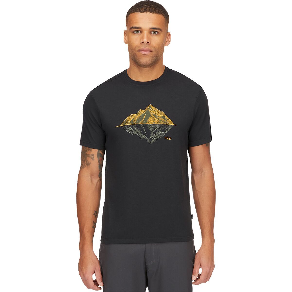 Image of Rab Crimp Reflection T-Shirt - Men's Beluga, S
