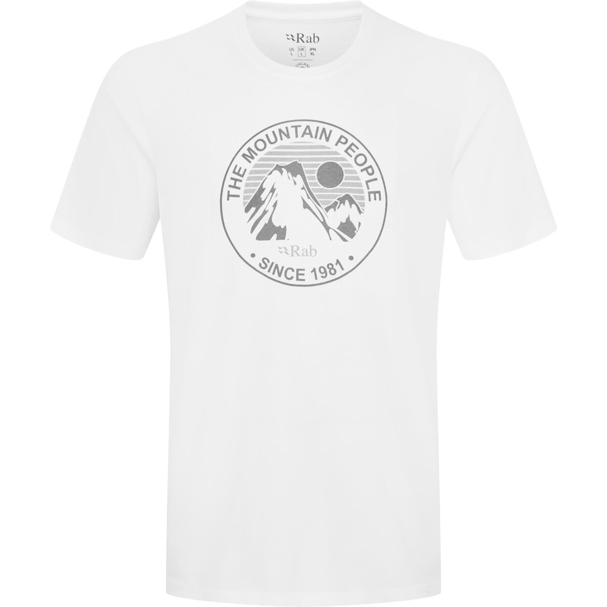 Image of Rab Stance Tech Sketch T-Shirt - Men's White, L