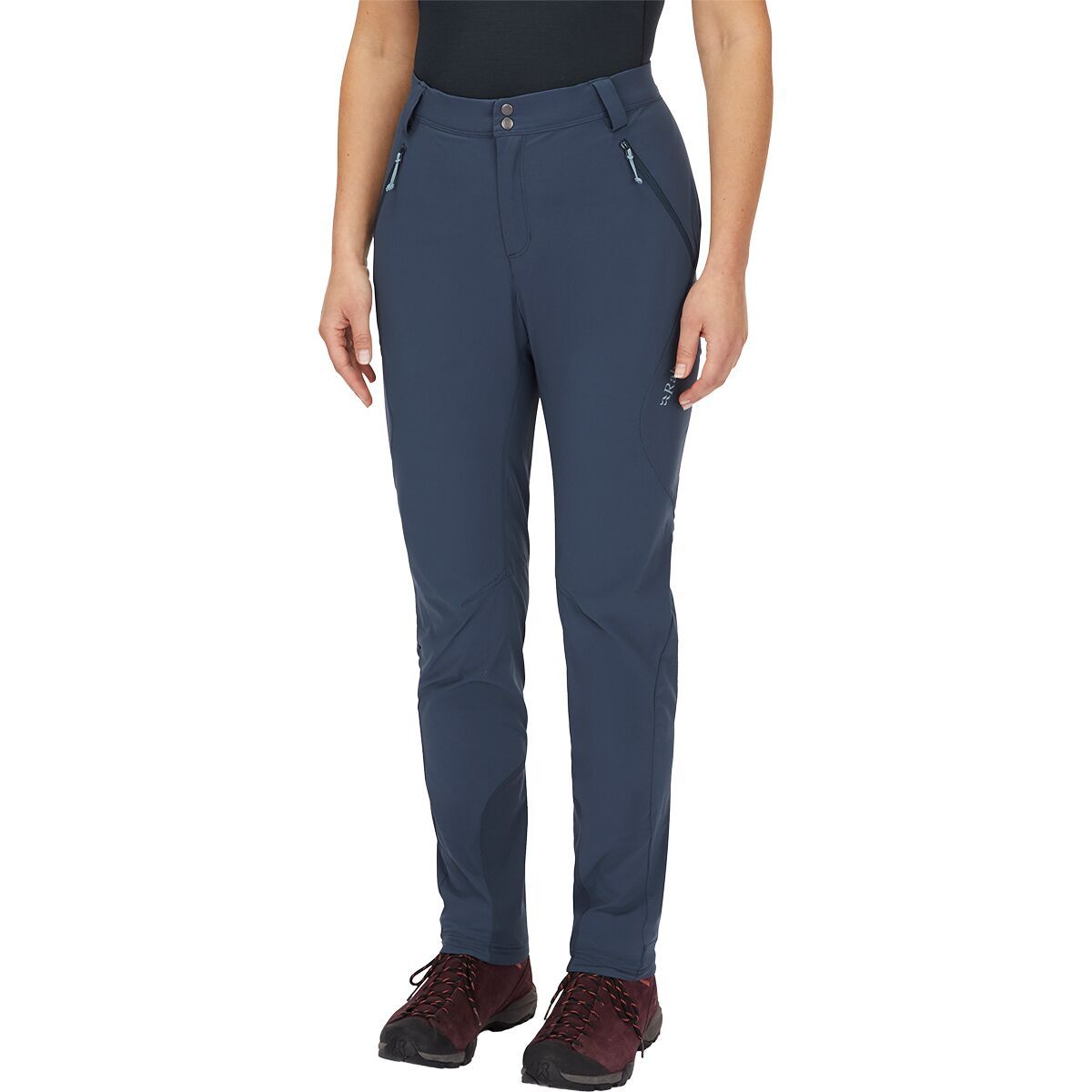 Image of Rab Ascendor Light Pant - Women's Tempest Blue, M/Reg