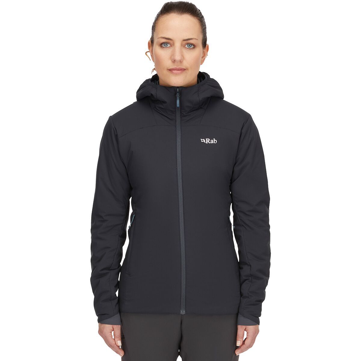 Image of Rab Xenair Alpine Light Jacket - Women's Ebony, XL