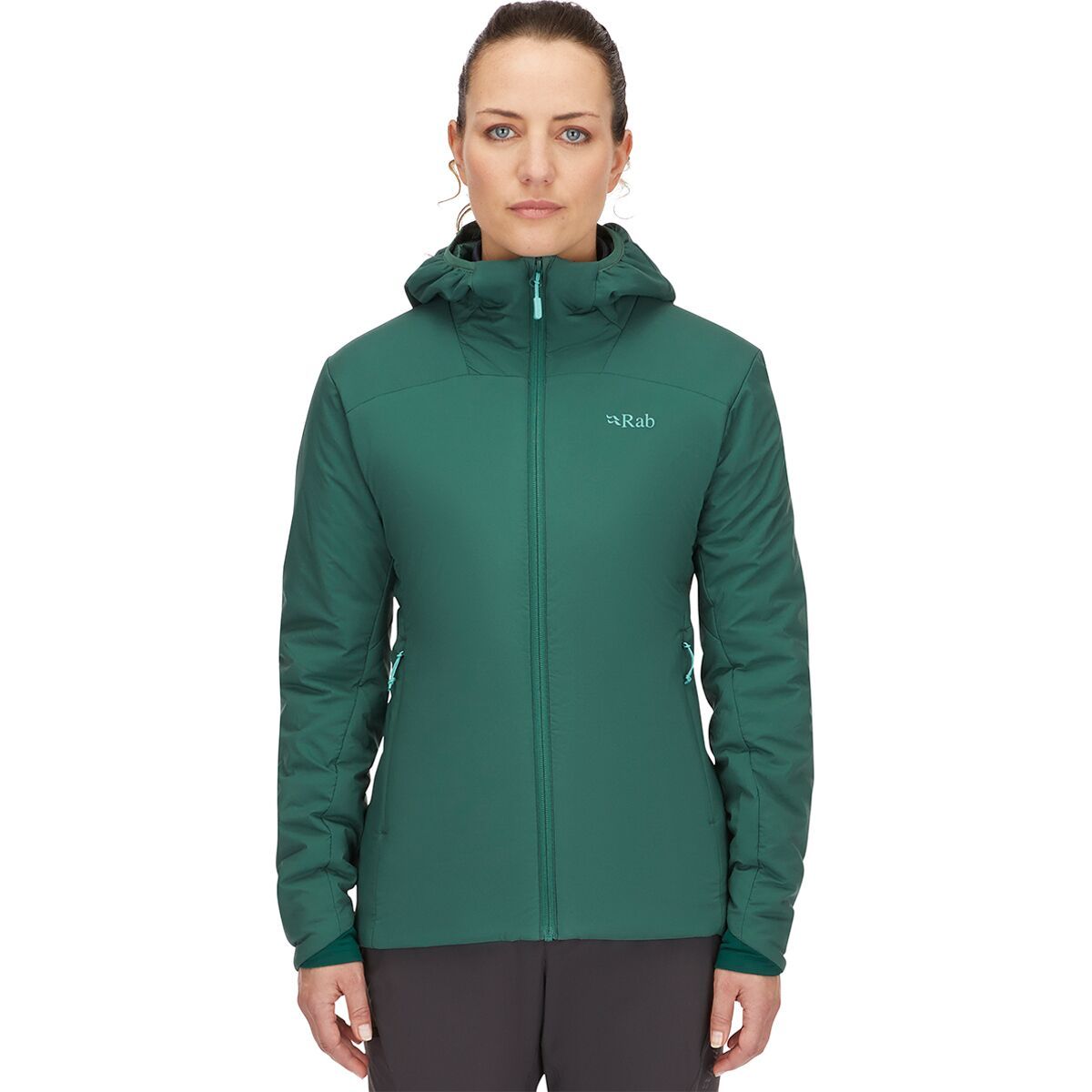 Rab Xenair Alpine Light Jacket - Women's Green Slate, XL
