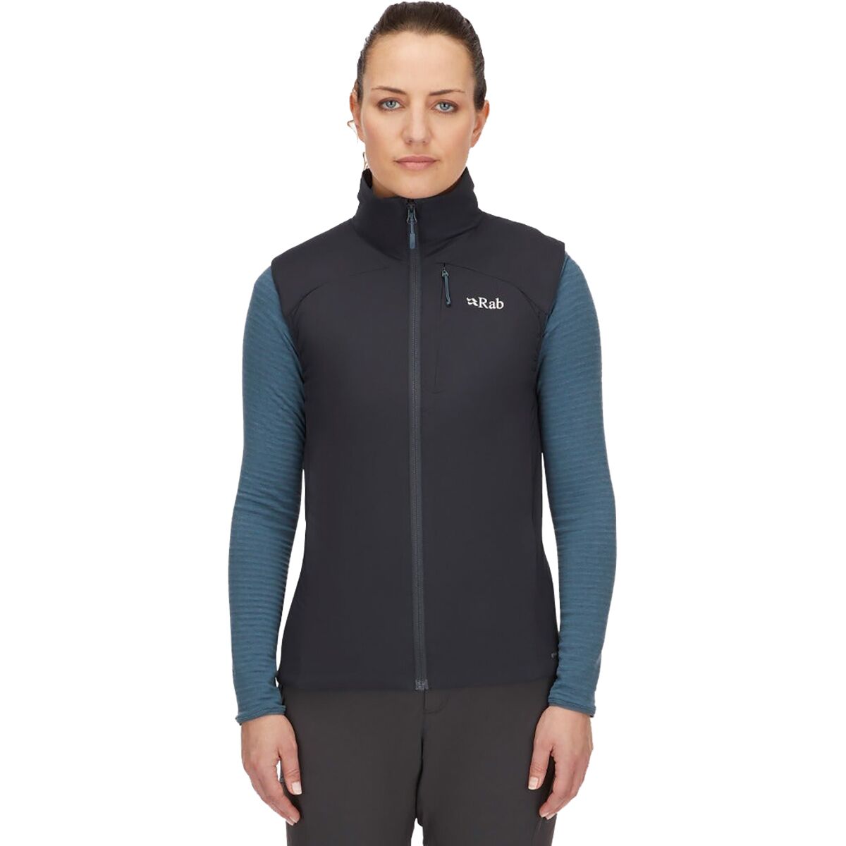 Image of Rab Xenair Insulated Vest - Women's Ebony, XL
