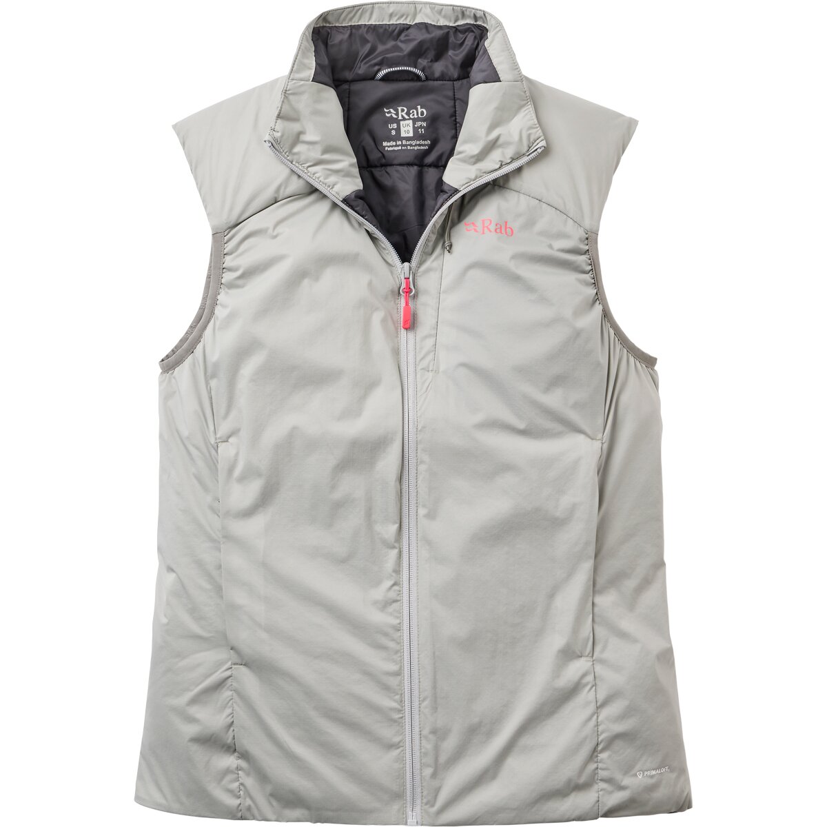 Image of Rab Xenair Insulated Vest - Women's Light Zinc, L