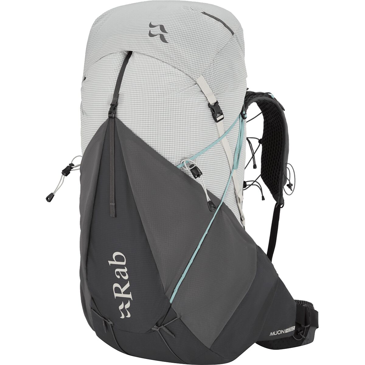 Rab Muon ND 50L Backpack - Women's Pewter/Graphene, S
