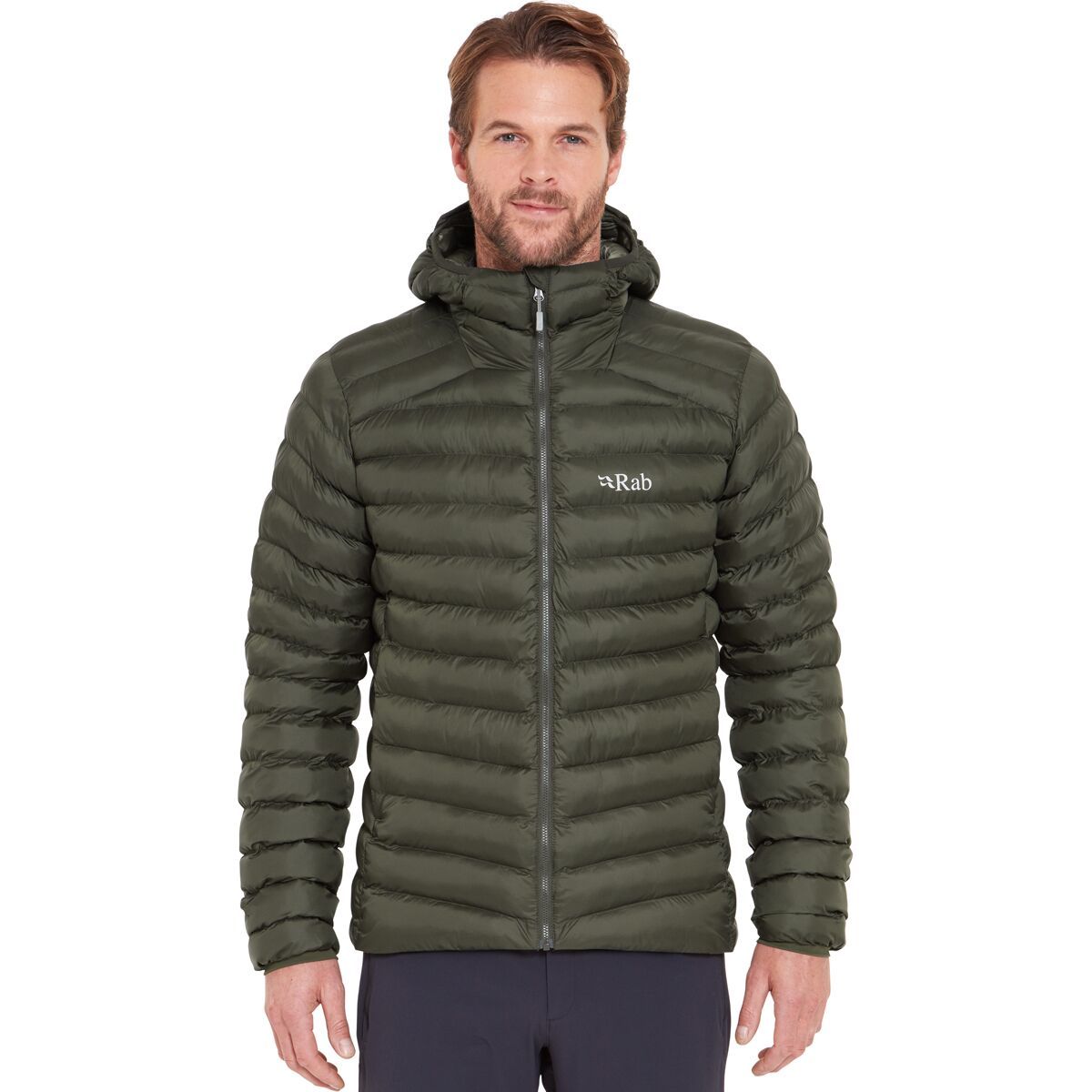 Image of Rab Cirrus Alpine Jacket - Men's Army, XL