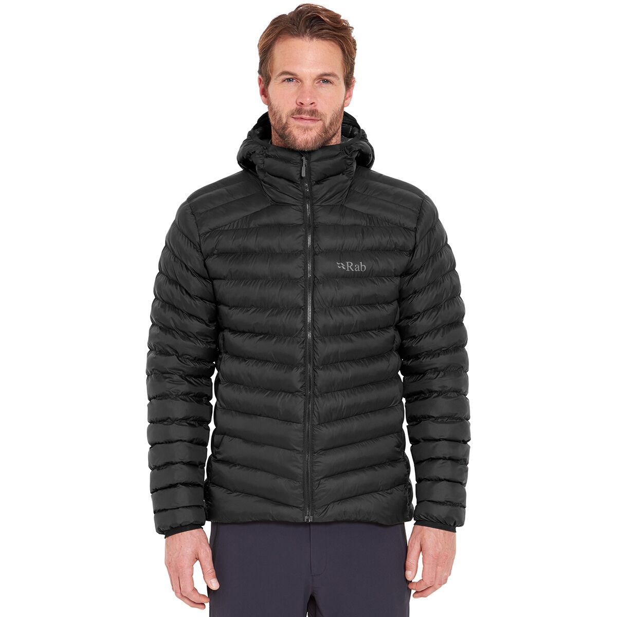 Image of Rab Cirrus Alpine Jacket - Men's Black, L