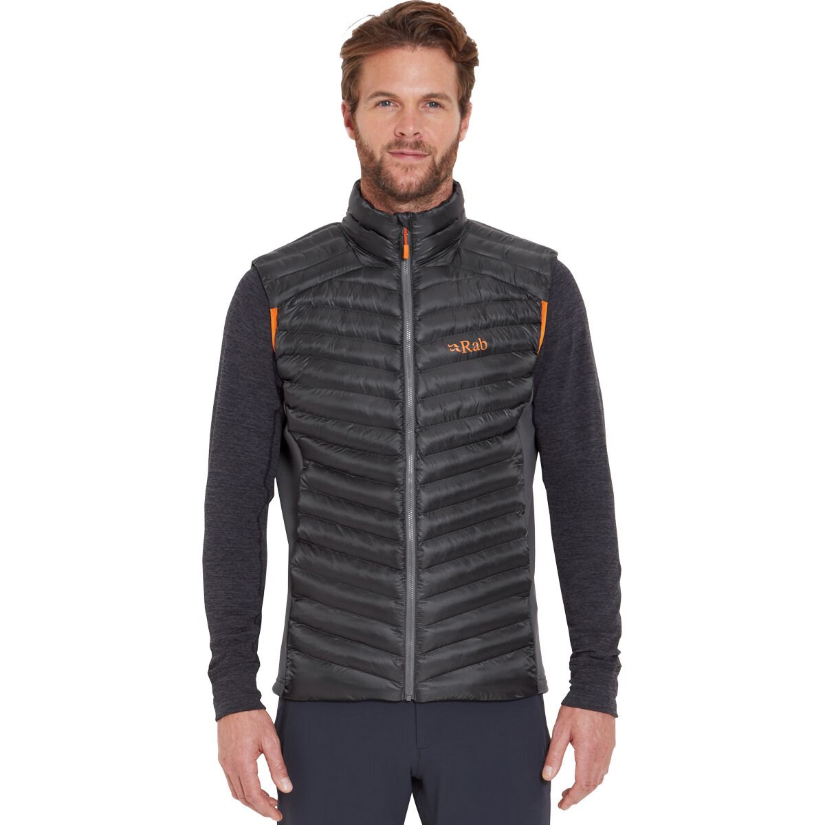 Image of Rab Cirrus Flex Vest - Men's Graphene, M