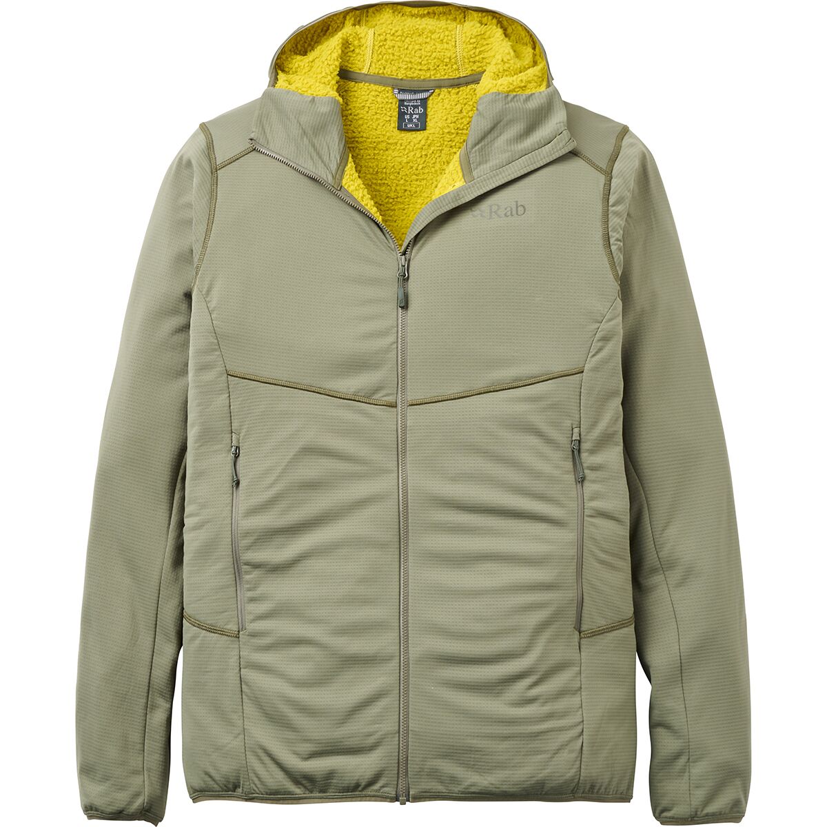 Image of Rab Evolute Hooded Jacket - Men's Light Khaki, M