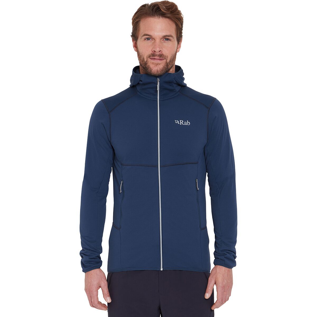 Image of Rab Evolute Hooded Jacket - Men's Tempest Blue, XXL