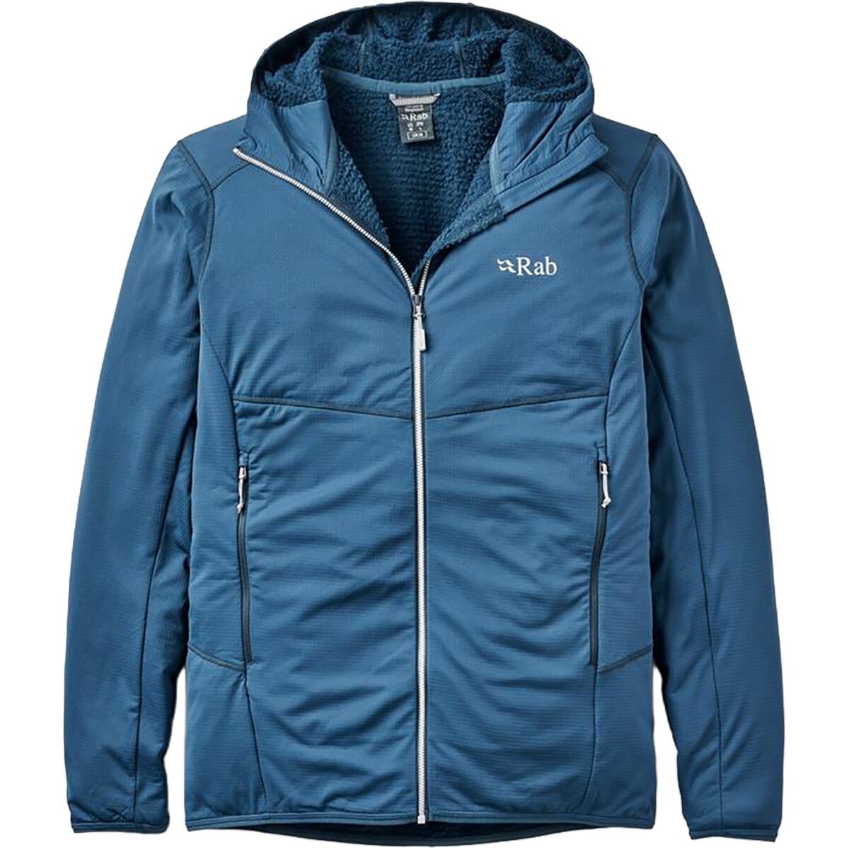 Image of Rab Evolute Hooded Jacket - Men's Tempest Blue2, M
