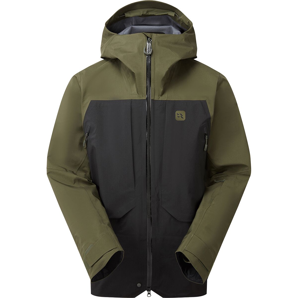 Image of Rab Khroma Converge Jacket - Men's Army/Black, M