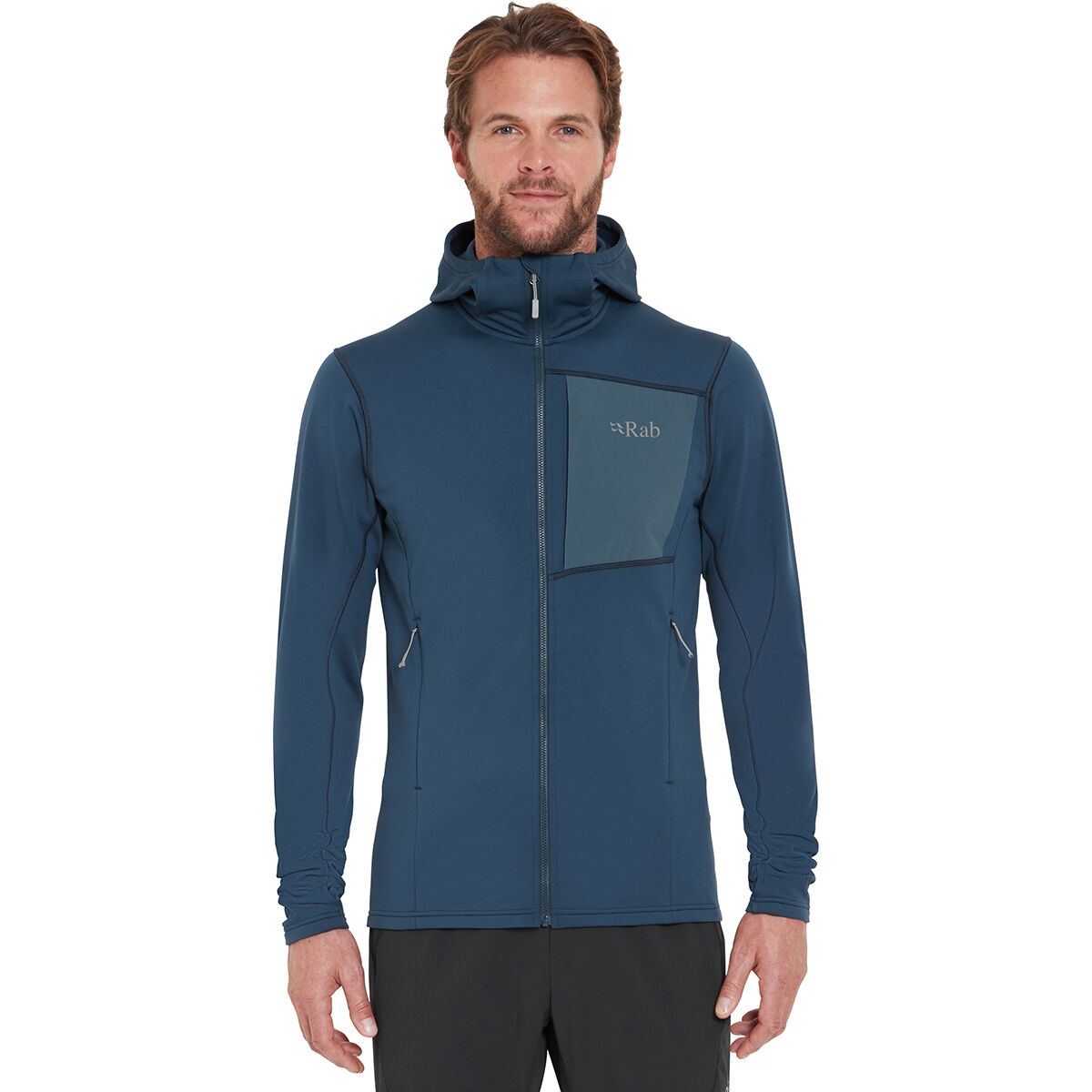 Image of Rab Modulus Hooded Jacket - Men's Tempest Blue, XL