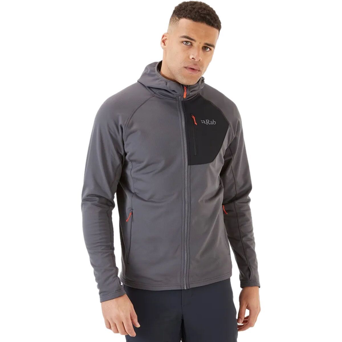 Rab Superflux Hooded Jacket - Men's Graphene, S