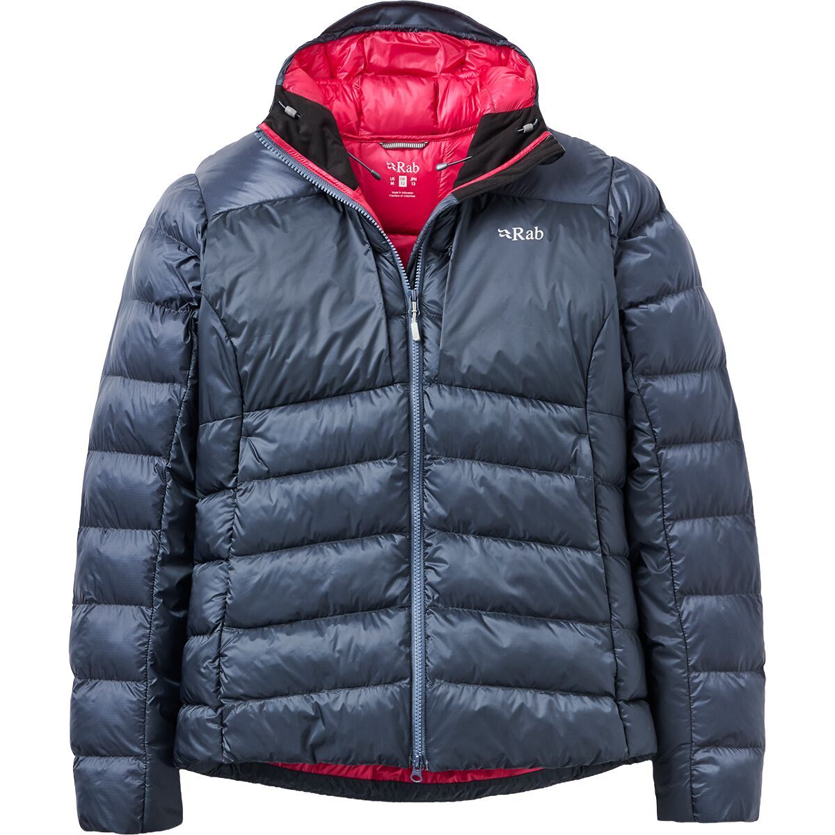 Image of Rab Cirrus Ultra Hooded Jacket - Women's Steel, XL