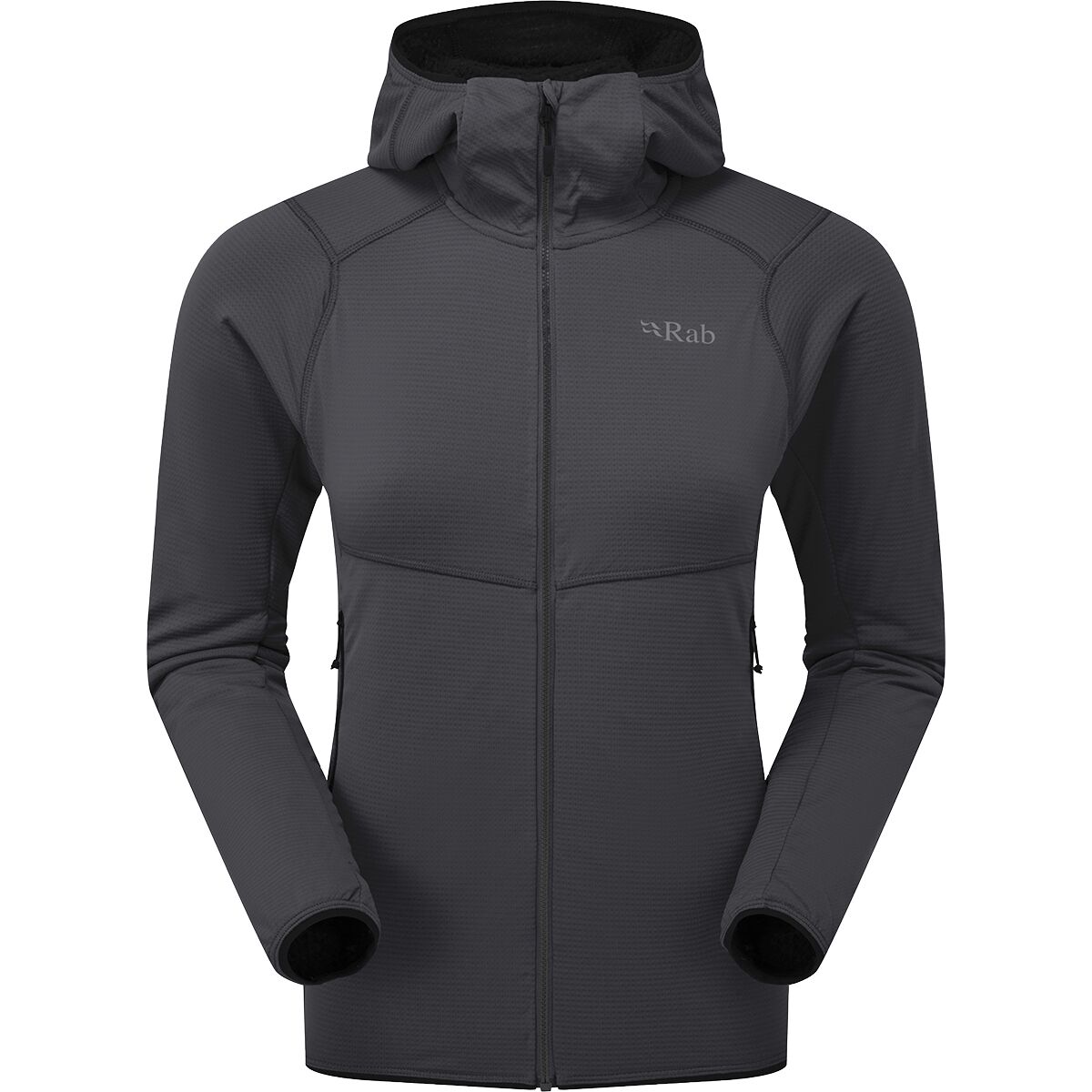 Image of Rab Evolute Hooded Jacket - Women's Beluga, S